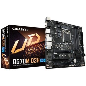 Gigabyte Q570M D3H DDR4 Micro ATX Intel Motherboard - Gigabyte