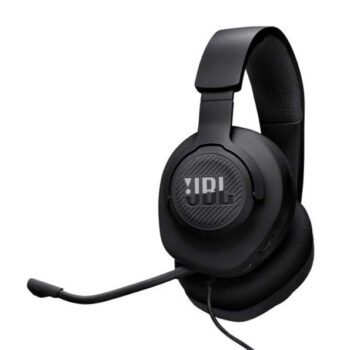 JBL Quantum 100M2 Wired Gaming Headphones (Black) - JBL