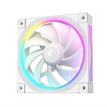Deepcool FL12 ARGB 120mm Cabinet Fan (White) - DeepCool