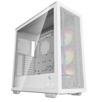 DeepCool Morpheus ARGB (E-ATX) Full Tower Cabinet (White) - DeepCool