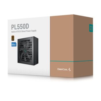 Deepcool PL550D 550 Watt 80 Plus Bronze ATX 3.0 Power Supply - Deepcool