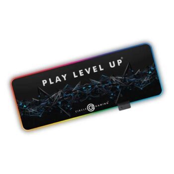 Circle Gaming Rapid X1 RGB Gaming Mousepad - Enhanced Precision with Dynamic Lighting - Circle
