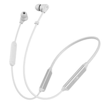Boat Rockerz Trinity in Ear Earphones with 150H Playtime, Crystal Bionic Sound Powered by HiFi, Signature Sound, Beast™ Mode, ENx™ Tech, ASAP™ Charge, IPX5, Dual Pairing (Kutch White) - Boat