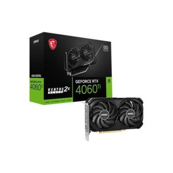 Msi Geforce Rtx 4060 Ti Ventus 2x Black 8gb Oc Graphics Card - MSI