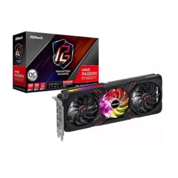 ASRock AMD Radeon RX 6600 XT Phantom Gaming D 8GB OC Graphic Card - Asrock