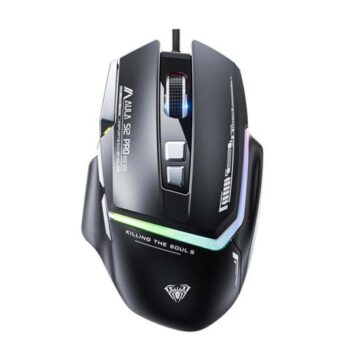AULA S12 Pro Wired Gaming Mouse (Black) - AULA