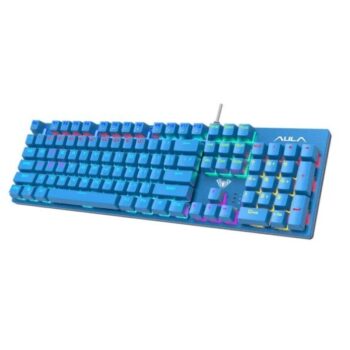 AULA S2022 Mechanical Wired Gaming Keyboard - Blue - AULA
