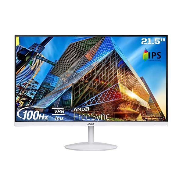 Acer SA222Q 21.5 Inch Full HD IPS Ultra Slim (7.2mm Thick) Backlight LED LCD Monitor (White) 1 Acer SA222Q 21.5 Inch Full HD IPS Ultra Slim (7.2mm Thick) Backlight LED LCD Monitor (White) - Acer