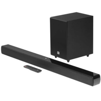 JBL Cinema SB140 Dolby Digital Soundbar with Wired Subwoofer for Extra Deep Bass - JBL