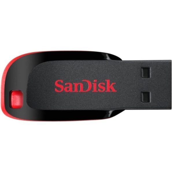 SanDisk Cruzer Blade SDCZ50-016G-135 16 GB USB 2.0 Pen Drive (Red) 2 SanDisk Cruzer Blade SDCZ50-016G-135 16 GB USB 2.0 Pen Drive (Red) - SanDisk