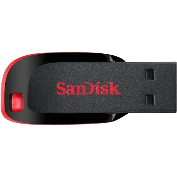 SanDisk Cruzer Blade SDCZ50-016G-135 16 GB USB 2.0 Pen Drive (Red) 1 SanDisk Cruzer Blade SDCZ50-016G-135 16 GB USB 2.0 Pen Drive (Red) - SanDisk