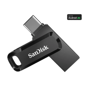 SanDisk Ultra Dual Drive Go SDDDC3-128G-I35 128GB USB 3.0 Type C Pendrive for Mobile (Black) - SanDisk