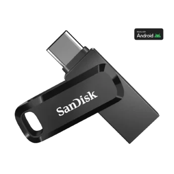 SanDisk Ultra Dual Drive Go SDDDC3-128G-I35 128GB USB 3.0 Type C Pendrive for Mobile (Black) - SanDisk