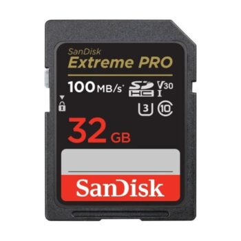 SanDisk 32GB Extreme Pro SDHC UHS-I/U3 V30 Class 10 Memory Card - SanDisk