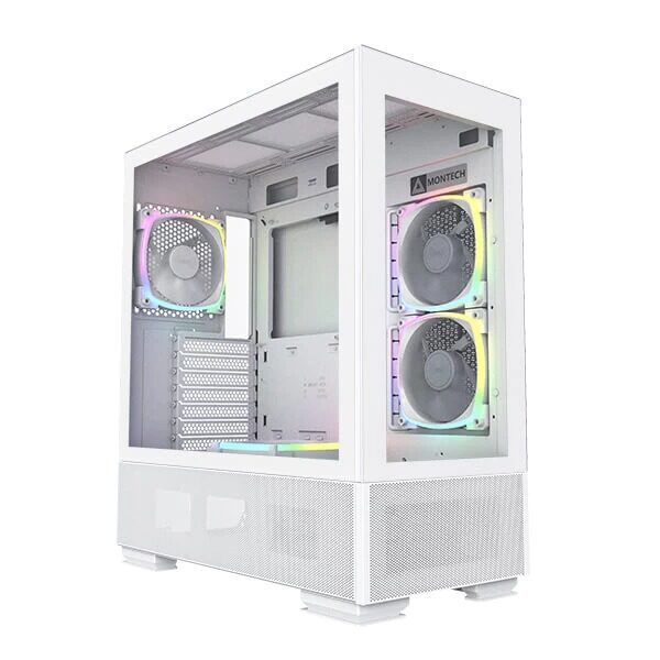 sky-two-white-montech-sky-two-argb-atx-mid-tower-cabinet-pristine-white-sky-two-pristine-white Montech Sky Two Argb Atx Mid Tower Cabinet (Pristine White) (SKY-TWO-PRISTINE-WHITE) - Montech
