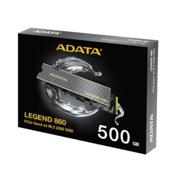 Adata Legend 860 500GB PCIe Gen4 NVMe M.2 SSD - ADATA
