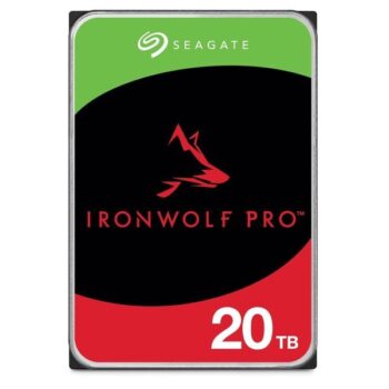 Seagate 20TB IronWolf Pro 7200 rpm SATA III 3.5" Internal NAS HDD - Seagate