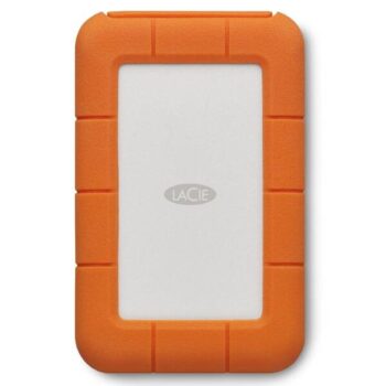 LaCie Rugged USB-C 4TB Portable External Hard Drive USB 3.0 Compatible, Drop Shock Dust Rain Resistant, for Mac & PC Desktop Laptop and 2-Year Data Recovery Services - Lacie
