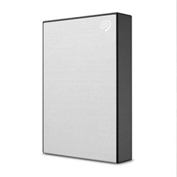 Seagate One Touch 5TB External Hard Drive with Password Protection (Silver) - Seagate