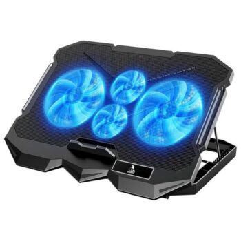 TAG Glacier 4 Fans Laptop Cooling Pad with Dual USB Port - TAG