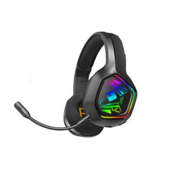 Cosmic Byte Immortal 2.4Ghz Wireless + Bluetooth + Wired Headphone (Black) - Cosmic Byte