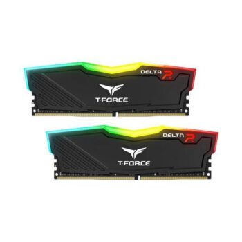 TeamGroup T-Force Delta RGB 32GB (16GBx2) DDR4 Ram 3200Mhz Black - TeamGroup