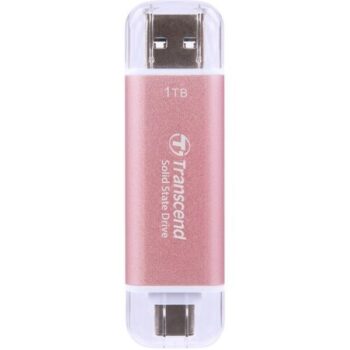Transcend 310C 1TB USB C Portable SSD (Pink) - Transcend