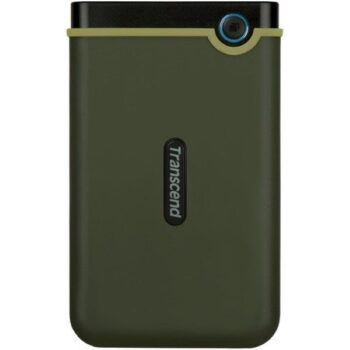 Transcend 2TB USB 3.1 Storejet 25M3 Portable Hard Drive (Military Green) - Transcend