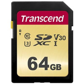 Transcend SDXC 500S 64GB SD Card - Transcend