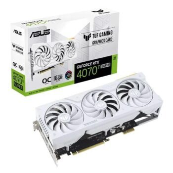 Asus TUF Gaming RTX 4070 Ti Super BTF White OC Edition 16GB Graphics Card - Asus