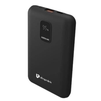 UltraProlink 10,000mAh 22.5W Juice-Up Slim 10K Power Bank UM1117BLK - ULTRAPROLINK