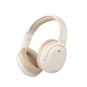 Edifier W820Nb Plus Wireless Noise Cancellation Over-Ear Headphones (Ivory) - Edifier