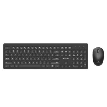 Coconut WKM11 Delight 2.4Ghz Wireless Keyboard & Mouse Combo (Black) - Coconut