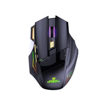Coconut WM22 Gold Wireless Gaming Mouse, Rechargeable, Ergonomic - Coconut