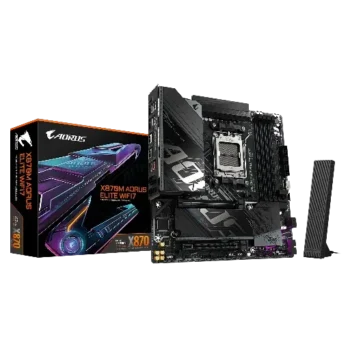 GIGABYTE X870M AORUS Elite WIFI7 AMD AM5 Motherboard - Gigabyte