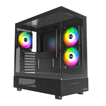 Montech XR Mid-Tower ATX Cabinet (Black) - Montech