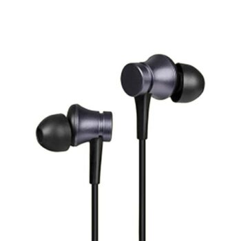 Xiaomi Mi Wired Earphones Basic with Mic with Ultra Deep Bass & Aluminum Alloy Sound Chamber (Black) - Xiaomi