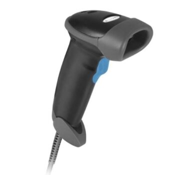 Zebronics ZEB-BS1H1000 1D Laser Handheld Barcode Scanner Supports USB connectivity and Comes with an inbuilt Buzzer & LED Indicator - Zebronics