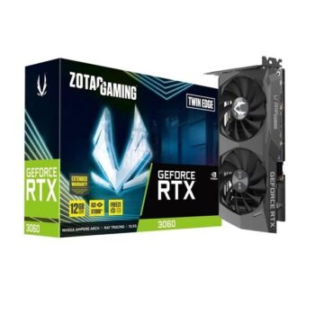 Zotac RTX 3060 Twin Edge 12GB Gaming Graphics Card - Zotac
