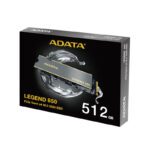 Adata Legend 850 512GB PCIe Gen4 NVMe M.2 SSD - ADATA