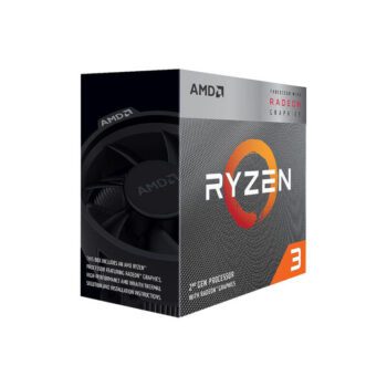 AMD Ryzen 3 3200G Processor with Radeon Vega 8 Graphics (4 Cores, 4 Threads, Max. Boost Clock Up To 4.0GHz, AM4 Socket and 6MB Cache) - AMD