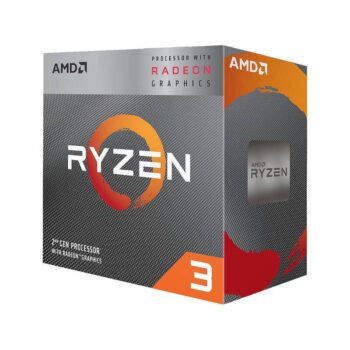 AMD Ryzen 3 3200G Processor with Radeon Vega 8 Graphics (4 Cores, 4 Threads, Max. Boost Clock Up To 4.0GHz, AM4 Socket and 6MB Cache) - AMD