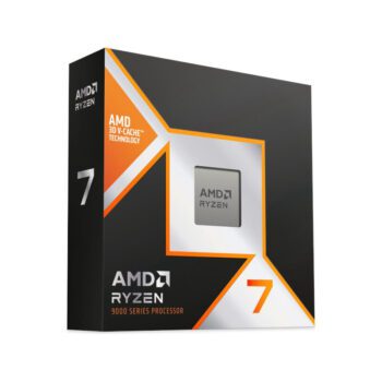 AMD Ryzen 7 9800X3D Processor with Radeon Graphics (8 Cores, 16 Threads, Max. Boost Clock Up To 5.2GHz, AM5 Socket and 104MB Cache) - AMD