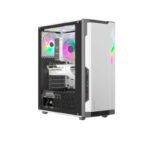 Ant Esports Eclipse Mid Tower Gaming Cabinet - White - Ant Esports