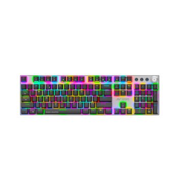 Ant Esports MK4400 Pro Wireless Mechanical Brown Switches RGB Gaming Keyboard - Ant Esports