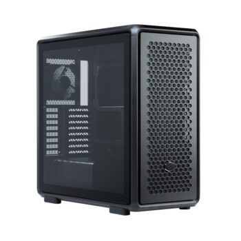 Cooler Master MasterFrame 600 Open-Frame Mid Tower Cabinet - Black - Cooler Master