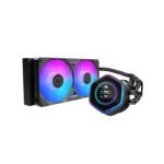 Cooler Master MasterLiquid Atmos II 240 LCD Liquid CPU Cooler - Black - Cooler Master