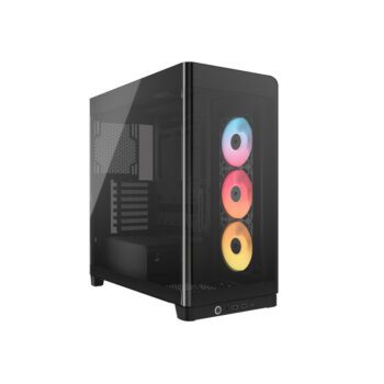 Corsair Frame 4500X RS-R ARGB Panoramic Glass Mid-Tower Case - Black - Corsair