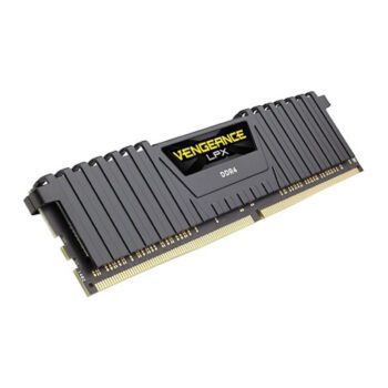 Corsair Vengeance LPX 16GB (16GBX1) DDR4 3200MHz C16 RAM - Black - Corsair