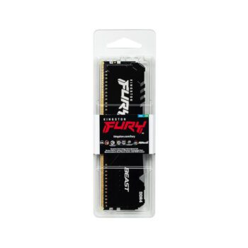 Kingston Fury Beast RGB 16GB (1x16GB) 3600MHz DDR4 RAM - Kingston